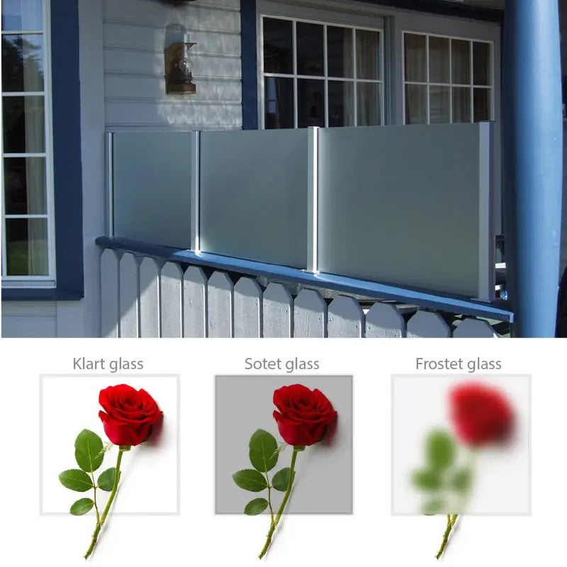 Vindavskjerming (balkongglass)