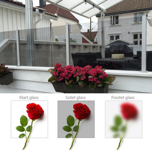 Vindavskjerming (balkongglass)